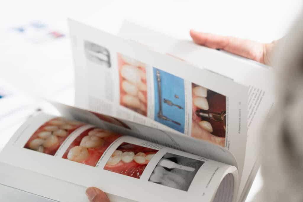 Dental treatment consultation at Ardentis dental clinic, showcasing orthodontic and dental care services.
